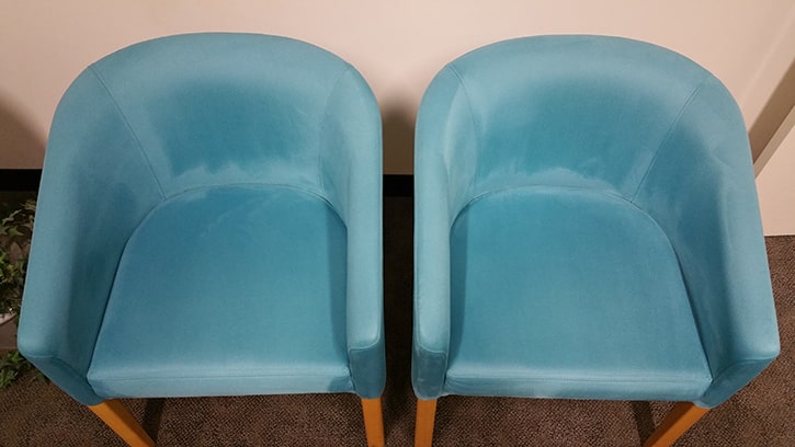 Professional upholstery cleaning services in Perth.